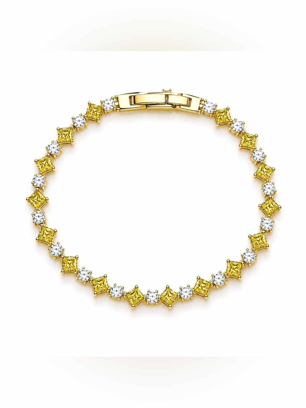 18k Yellow Gold Plated Bracelet
